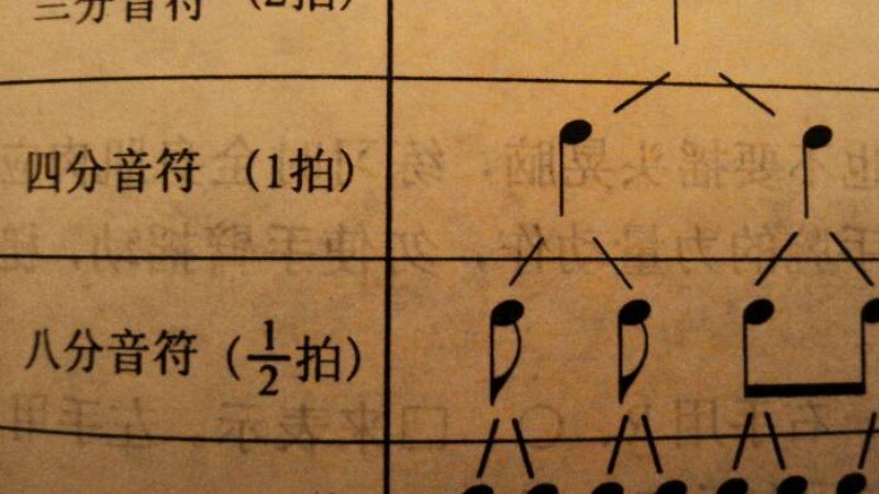 四分音符和八分音符的区别 兴趣一族