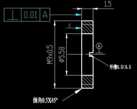 机械图纸平面度符号图片