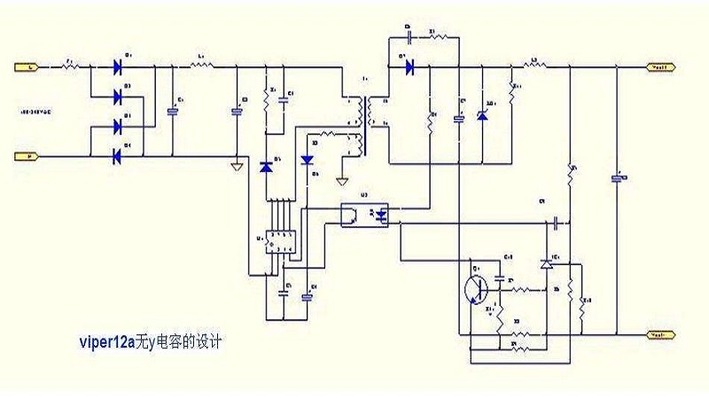 电源块viper12a电路图图片