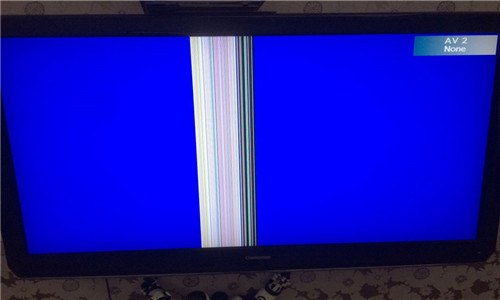 液晶电视屏幕横条纹是什么原因